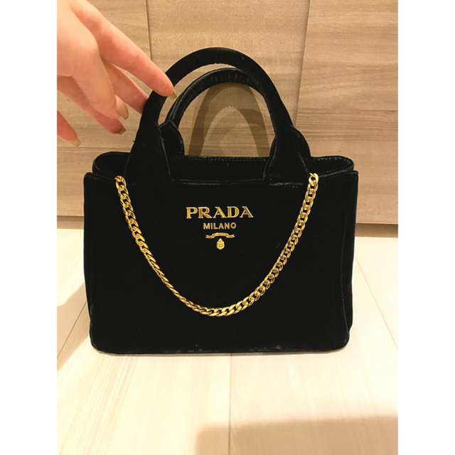 PRADA - PRADA ベロア2wayバックの通販 by mi's shop｜プラダならラクマ