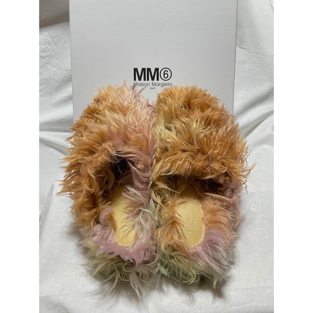 MM6 - MM6 ファーシューズ ファースリッパの通販 by merry's shop