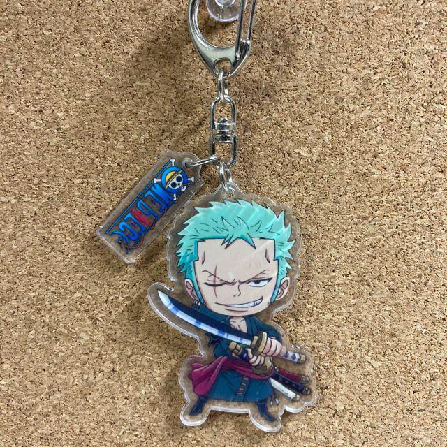 ONE PIECE】ロロノア・ゾロ（ロゴ付ver）【アクリルキーホルダー】の