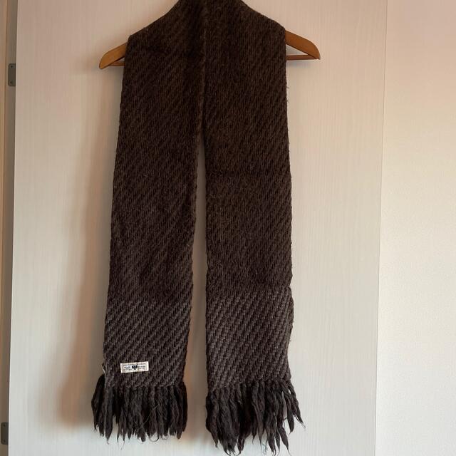 W)taps - wtaps マフラー ブラウンの通販 by YSK0810's shop｜ダブル