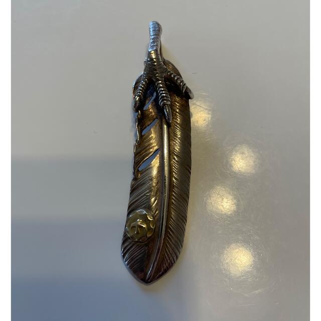 goro's - 銀爪特大フェザーメタル付き 右向きの通販 by atsushi shop