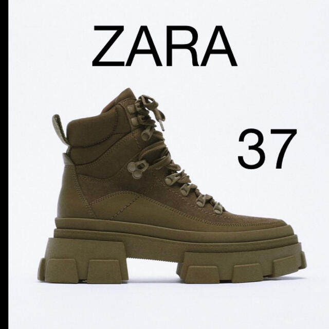 ZARA - 新品 ZARA マウンテンブーツ 37 24の通販 by スノー's shop