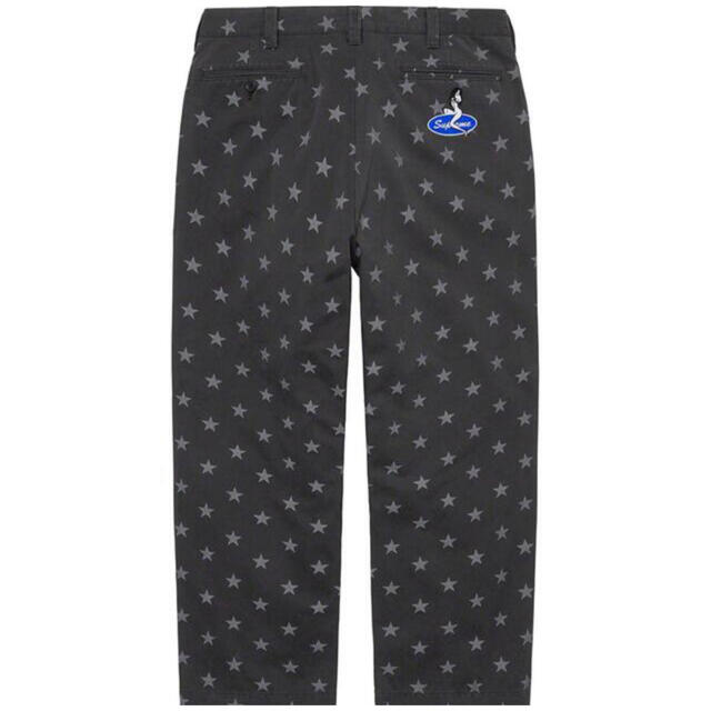 Supreme - 32 Supreme Chino Pant Black Starsの通販 by さーちゃん