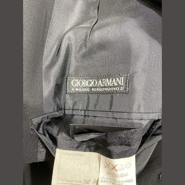 GIORGIO ARMANI - ジョルジオアルマーニ90年代 黒タグ ピークドラペル