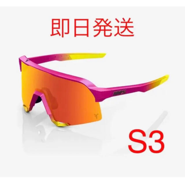 即日発送】S3 100% タティスJr コラボ ワンハンドレッド サングラスの