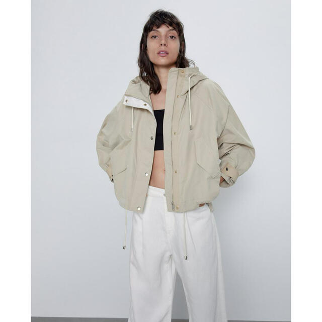 ZARA - ZARA✦フード付きジャケットの通販 by naa's shop｜ザラならラクマ