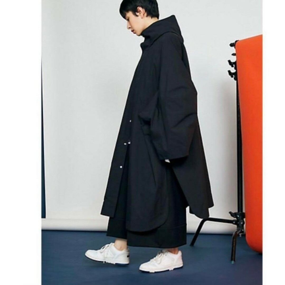 ENFOLD - ENFOLD PEストレッチ BOXフーデットCOATの通販 by m.k