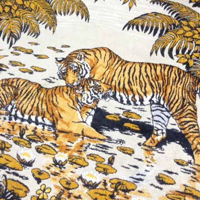 HERMES - エルメス HERMES タイガー 虎 ビーチマット ブランケット