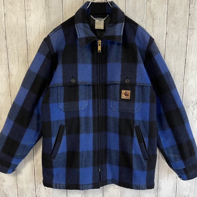 carhartt - 【大人気モデル】carhartt カーハート チェックジャケット