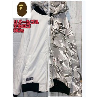 A BATHING APE（ナイロンジャケット ・ ホワイト/白色系）のフリマ