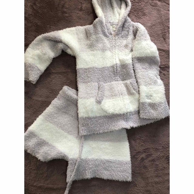 gelato pique - gelato picket ジェラートピケ ボーダー 紫ラベンダー