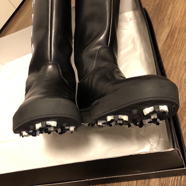 PEARLY GATES - 超レア！ロゴ入りパーリーゲイツスパイクロングブーツ