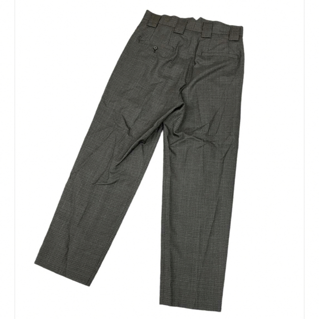 stein - 新品stein DOUBLEWIDE TROUSERS BLUE CHECKの通販 by ぺんぺん