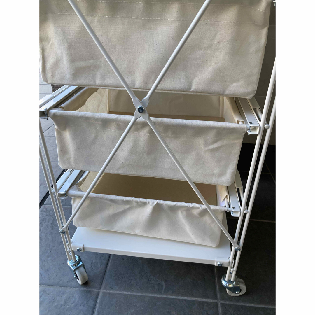 MUJI (無印良品) - 無印良品 スチール 収納 引き出し 帆布 ユニット