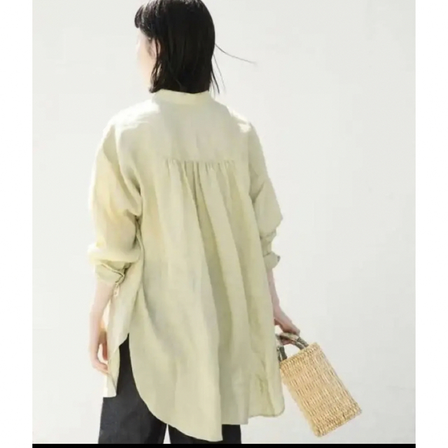 かぐれ - 専用ページ リネンギャザーチュニックシャツ の通販 by m's