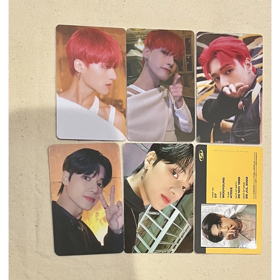 ATEEZ makestar トレカ うさぎ ウヨン ソンファ 【公式通販】