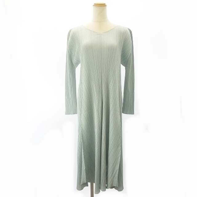 プリーツプリーズ イッセイミヤケ 21AW 美品 プリーツ ワンピースの