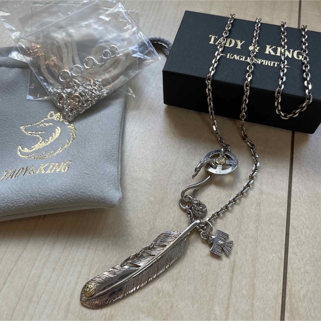 TADY&KING - 【中古品】tady and king メタル付き特大フェザーセット