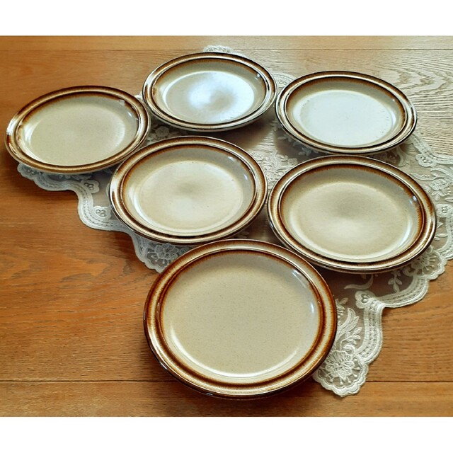 HOYA STONEWARE ストーンウエア 6枚セットの通販 by ぽん's shop｜ラクマ