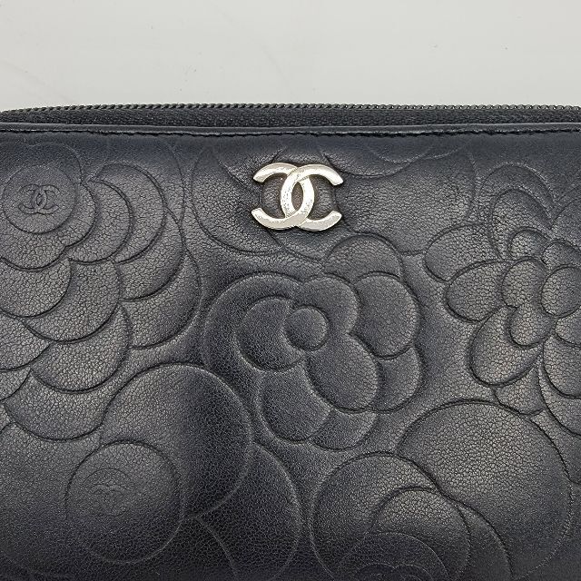 CHANEL - 確実正規品 シャネル 長財布 カメリアの通販 by きなこ