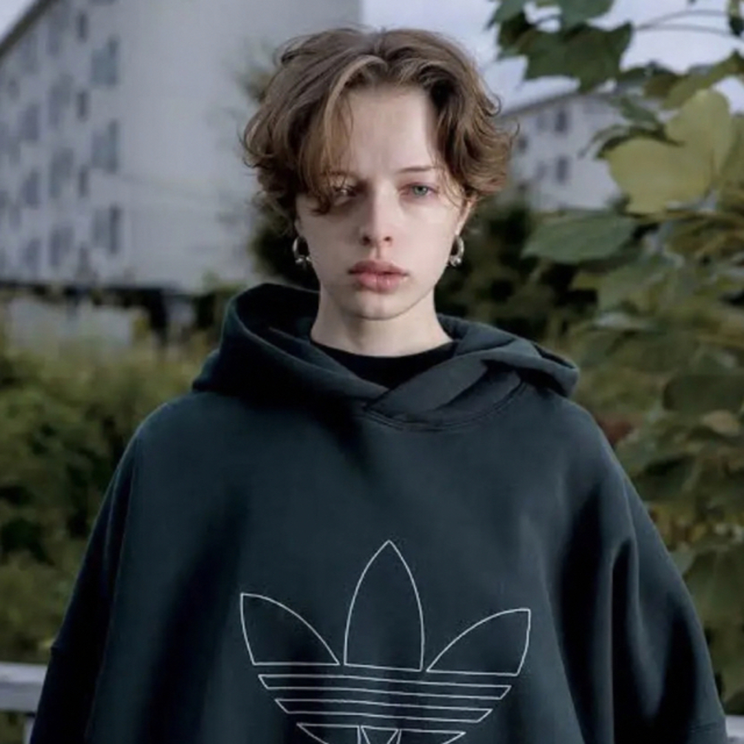 adidas - 80s 90s adidas トレフォイルロゴ ヴィンテージ パーカーの