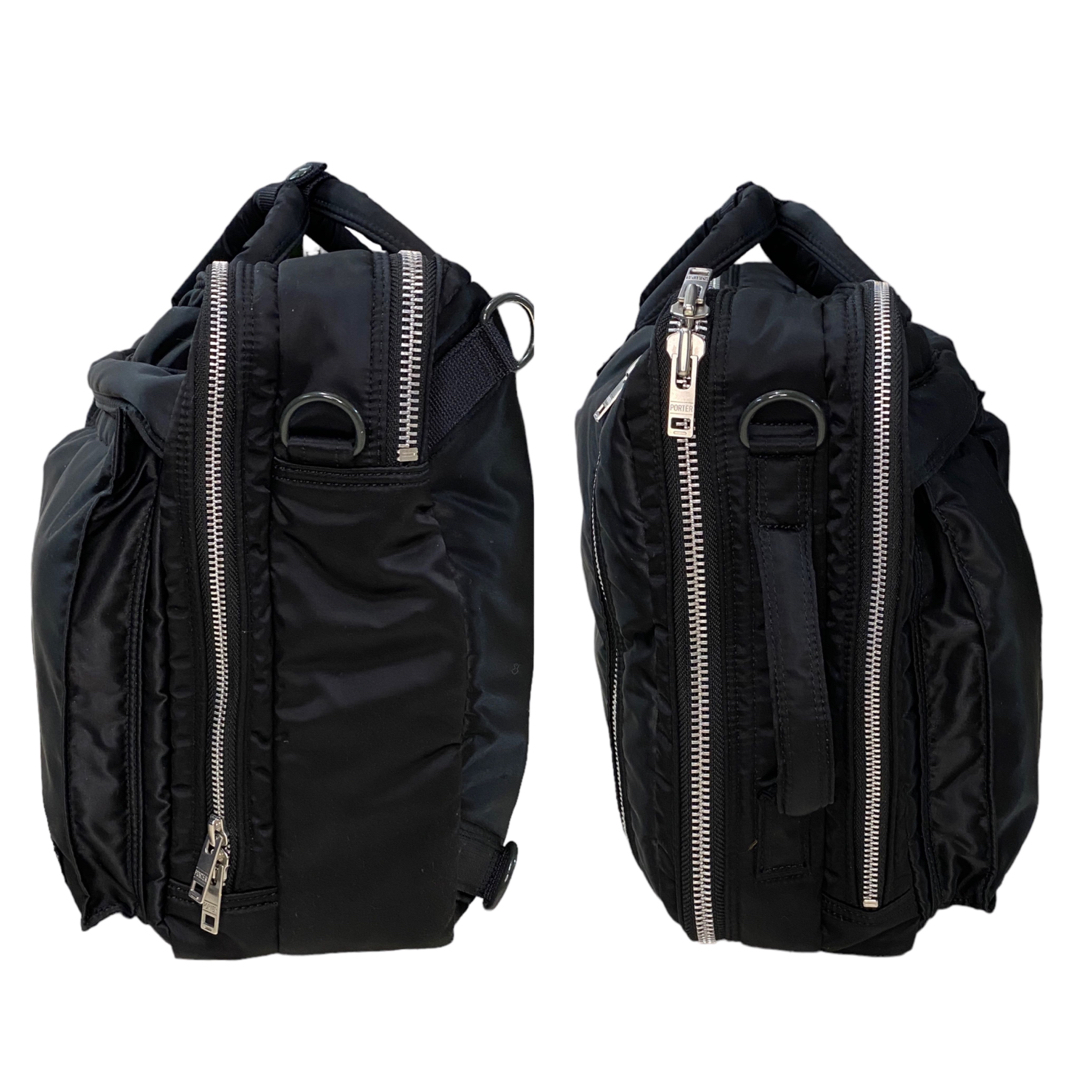 PORTER ブラック ビジネスバッグ 美品 極美品 ポーター タンカー