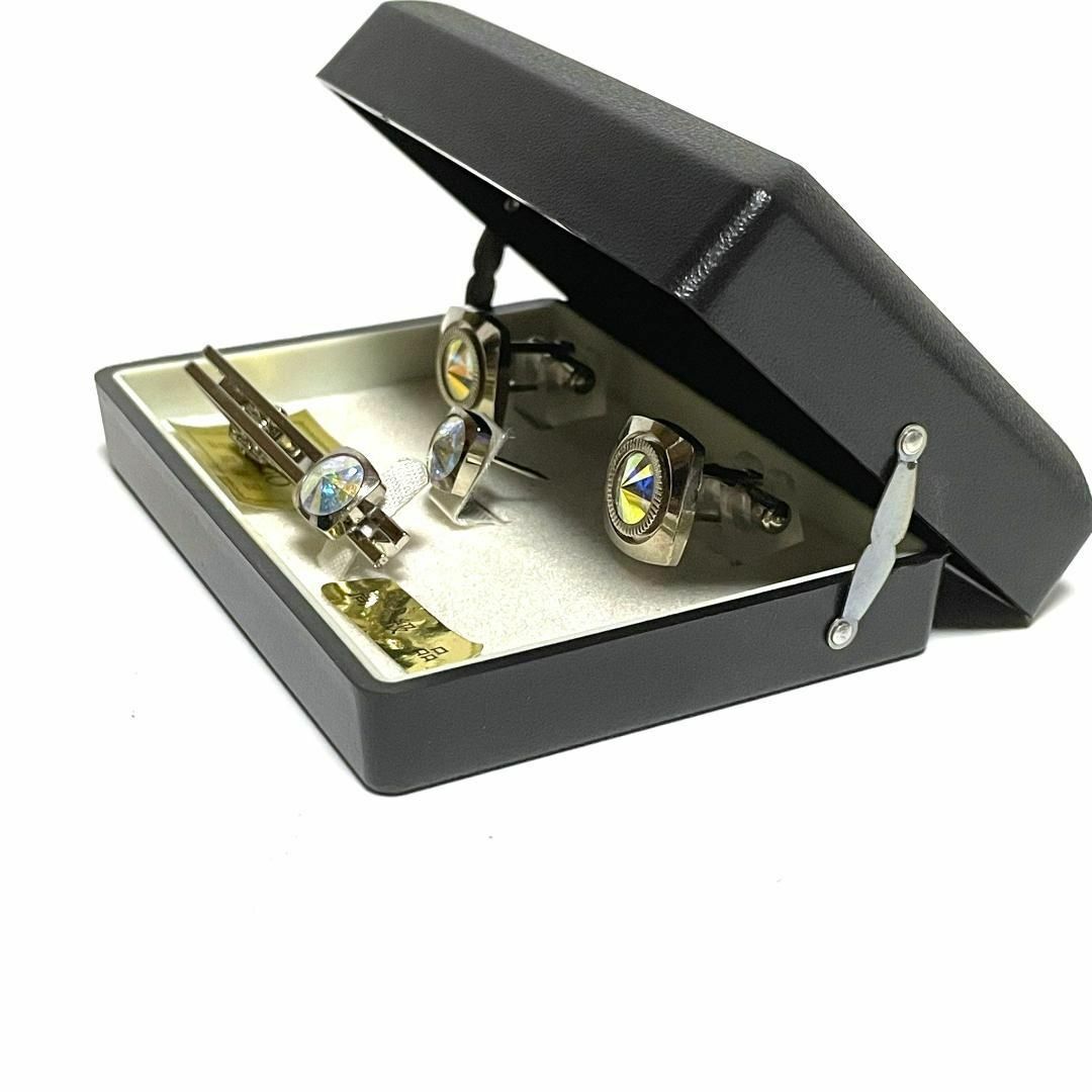 TOKYO TORIO カフス ネクタイピン ピンブローチ セット ステンレスの