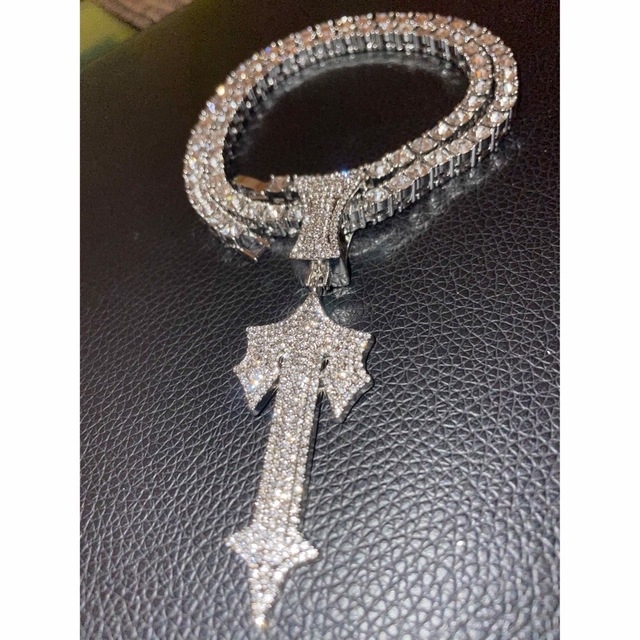 trapstar トラップスター ネックレス テニスチェーンの通販 by 色々