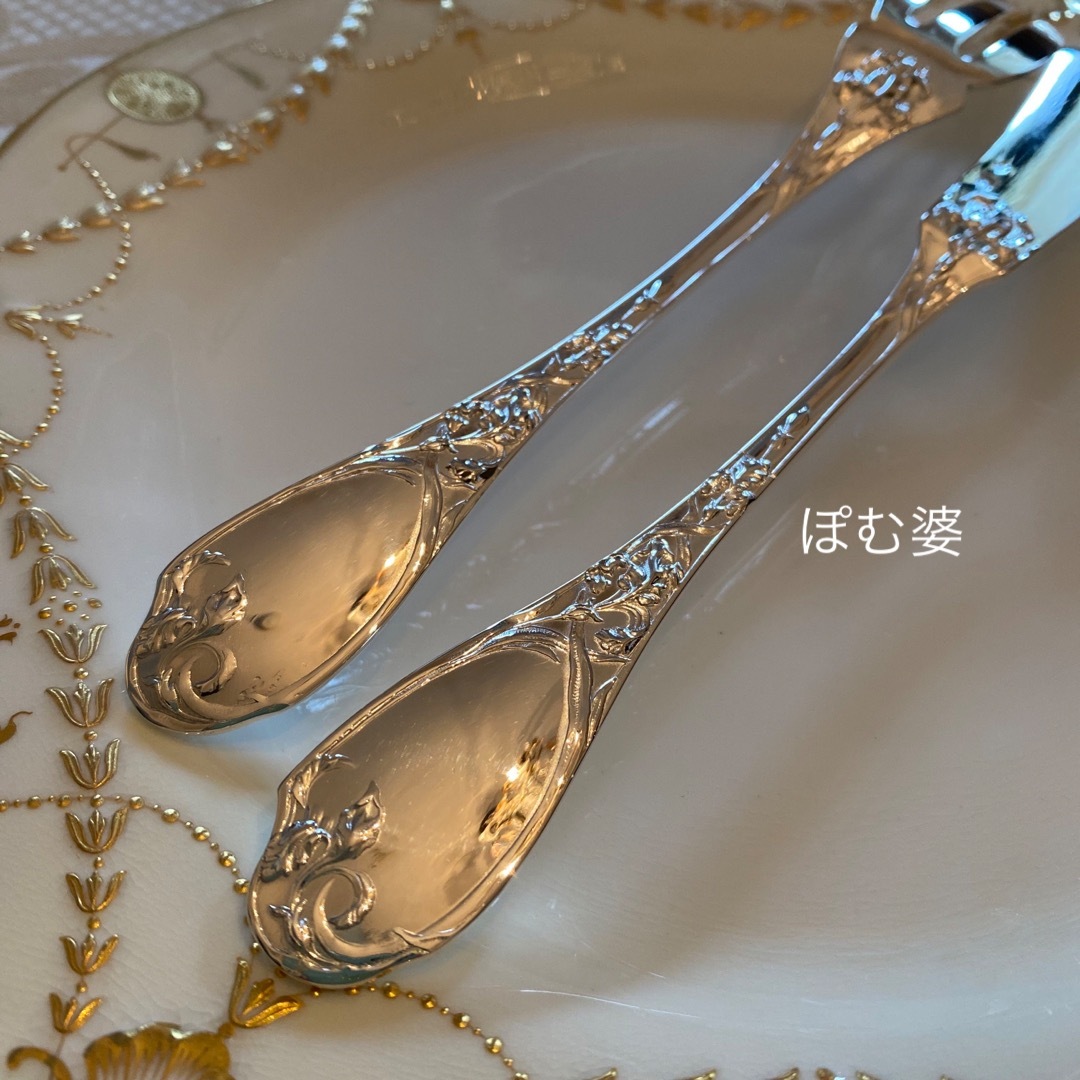 川地あや香 シルバースプーン 純銀製 銀細工 川地あや香 シルバー