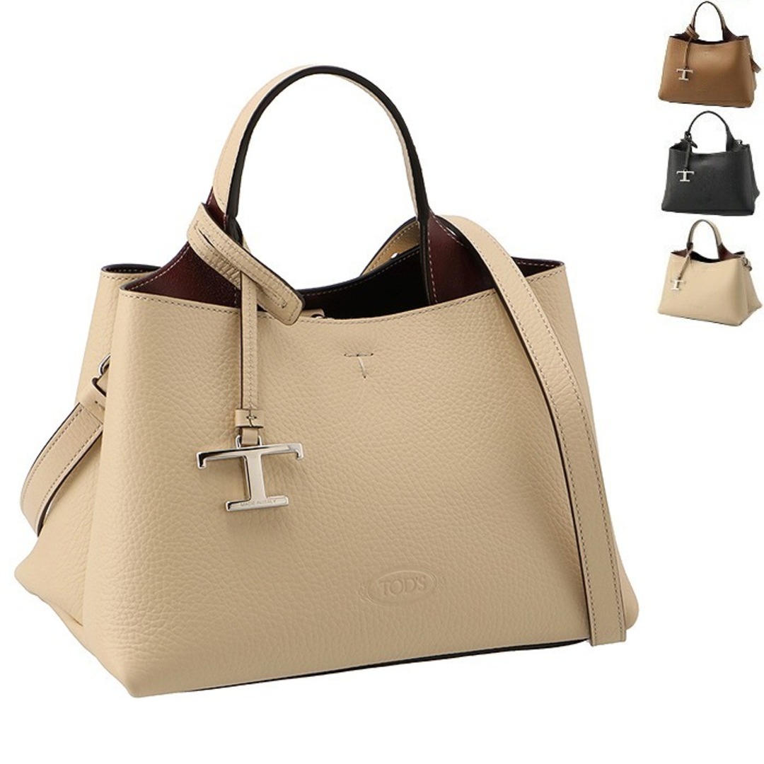 TOD'S - トッズ TOD'S バッグ トートバッグ レザー マイクロ メタル