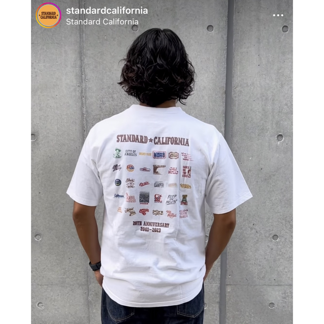 Standard California vanz コラボTシャツ 木村拓哉 キムタク着 VANS