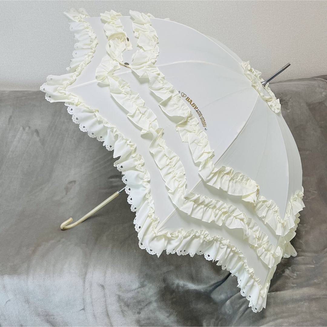 BABY,THE STARS SHINE BRIGHT - ♡BABY♡フリルアンブレラ/晴雨兼用傘