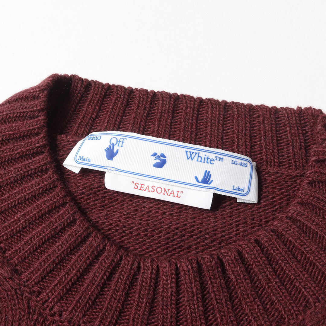 Off-White - OFF-WHITE オフホワイト ニット サイズ:L 22AW カラー