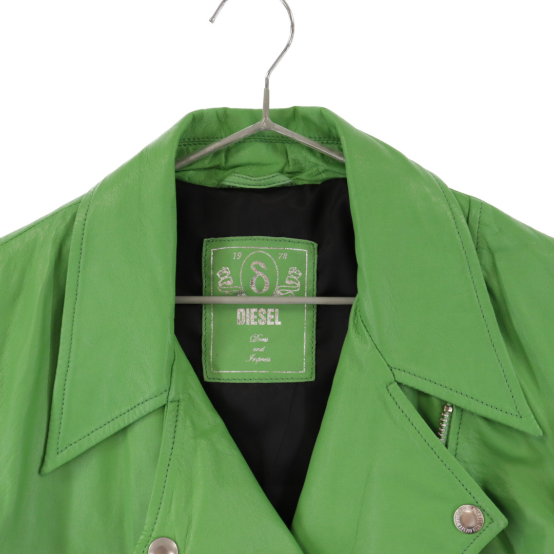 DIESEL - DIESEL ディーゼル ダブルライダースジャケット フェイク