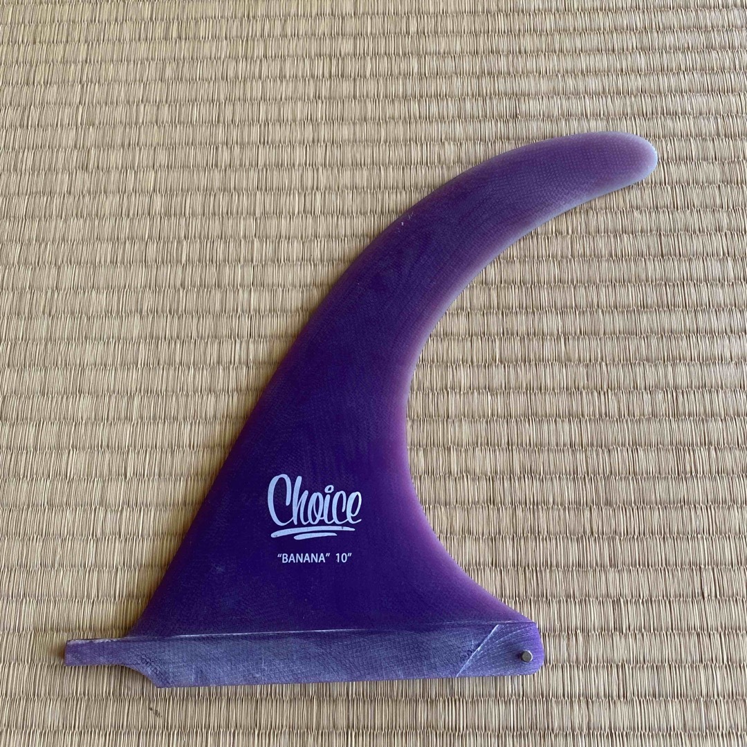 fingershape バナナフィン10インチ Choice BANANA 10flexボードフィン