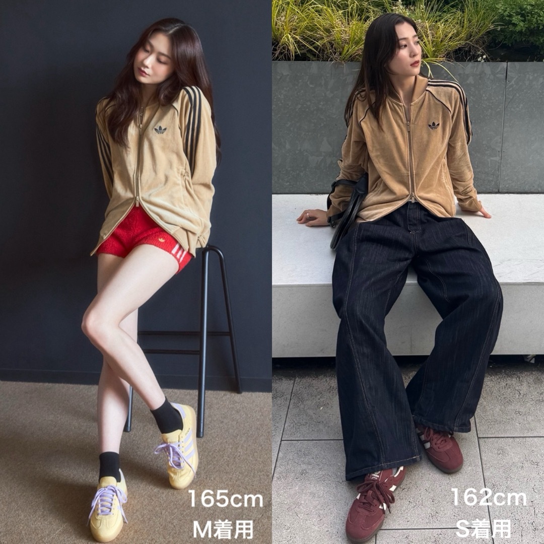 adidas Originals - 新品XL⭐️adidas アディカラー ブラウンベロア