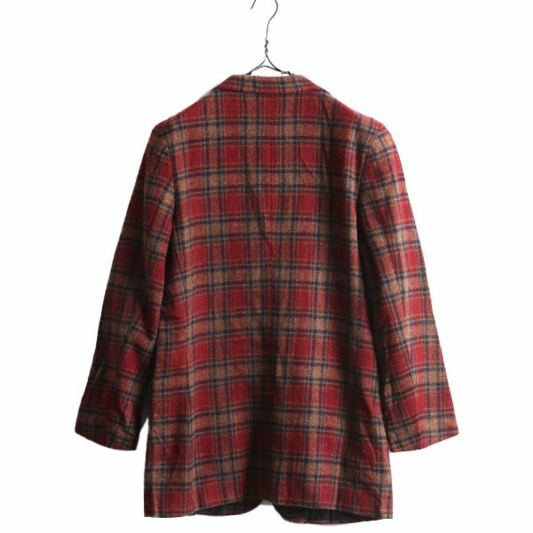 L.L.Bean - 80s USA製 エルエルビーン チェック テーラード ジャケット