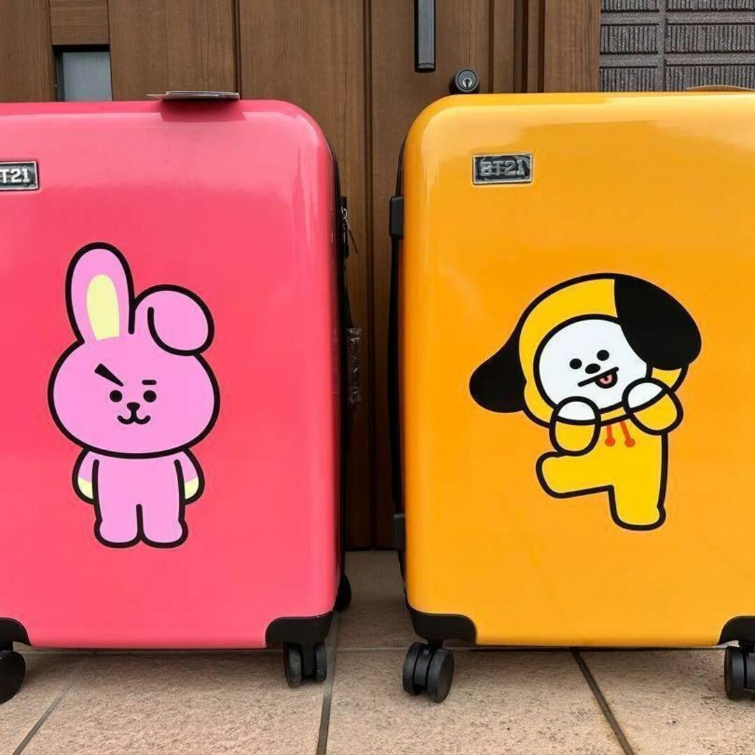 新品未使用 bt21 スーツケース キャリーケース 24インチの通販 by よっ
