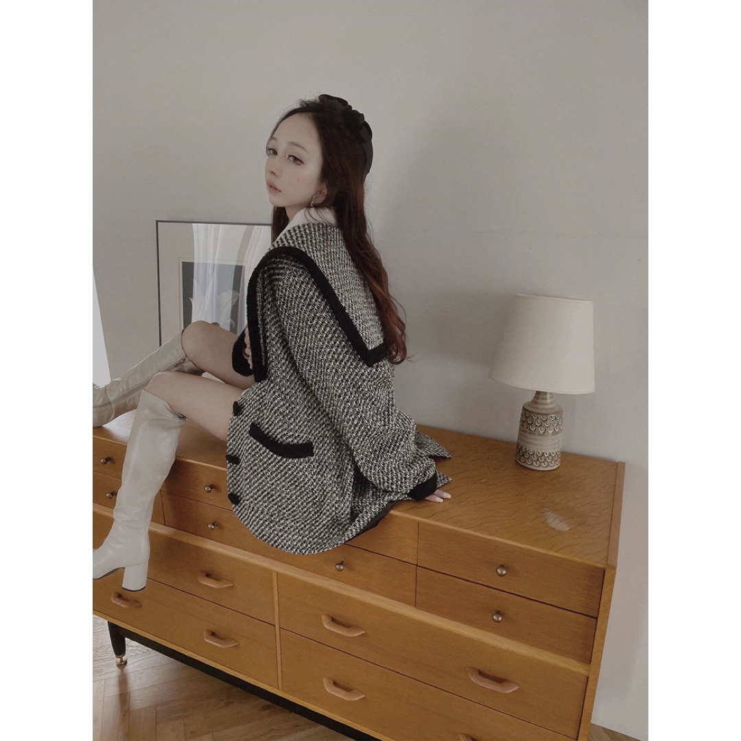 fiction tokyo ♡ セーラーツイードジャケット