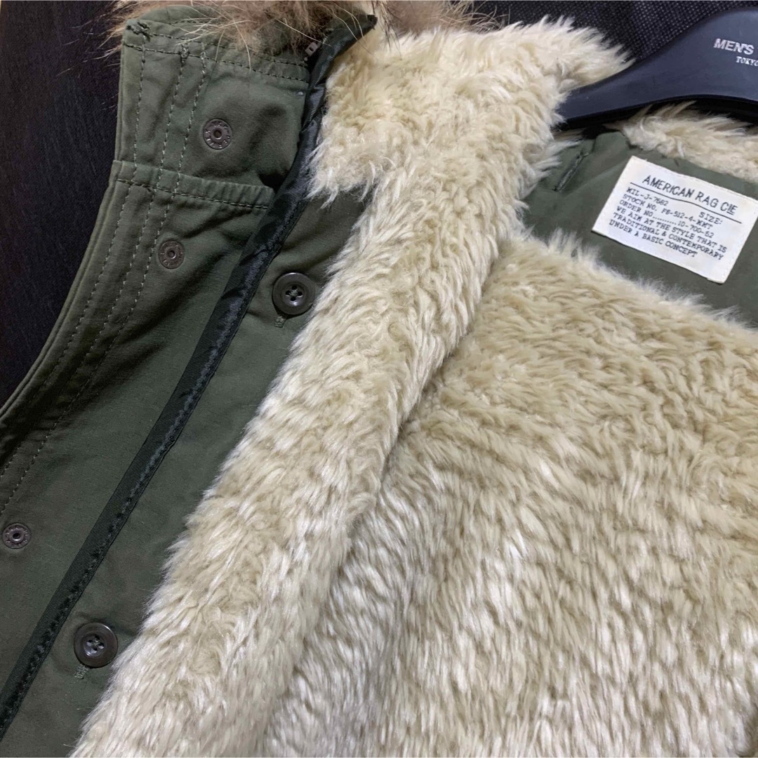 AMERICAN RAG CIE - アメリカンラグシー ファー付き モッズコート