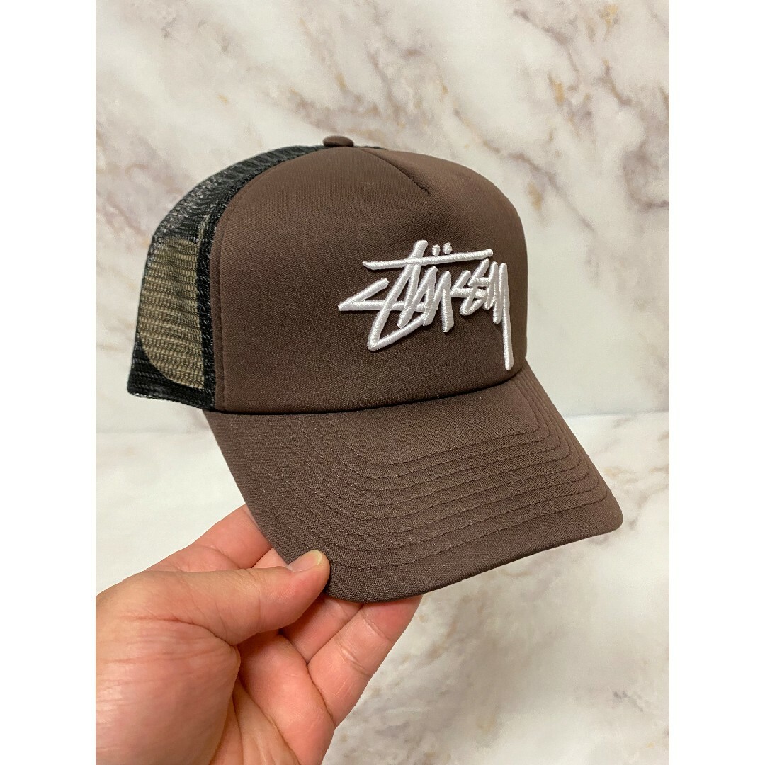 Stussy 59FIFTY ベージュキャップ 7 1⁄2 NEW ERA（ニューエラ）の