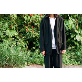 COMOLI - 21SS COMOLI コットンサテン ハンティングジャケット サイズ2