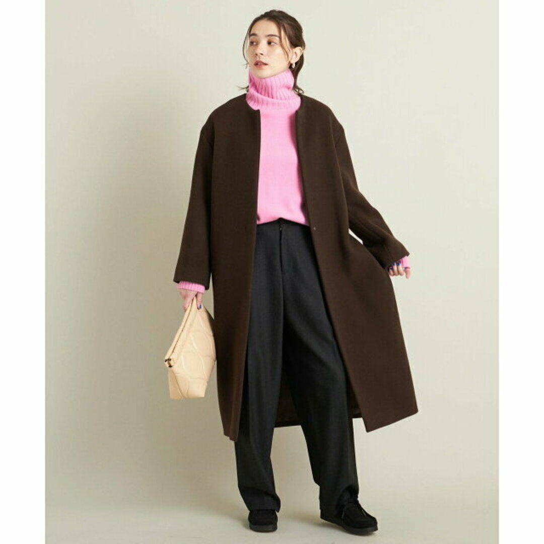 BEAUTY&YOUTH UNITED ARROWS - 【DK.BROWN】【XS】MANTECO ノーカラー