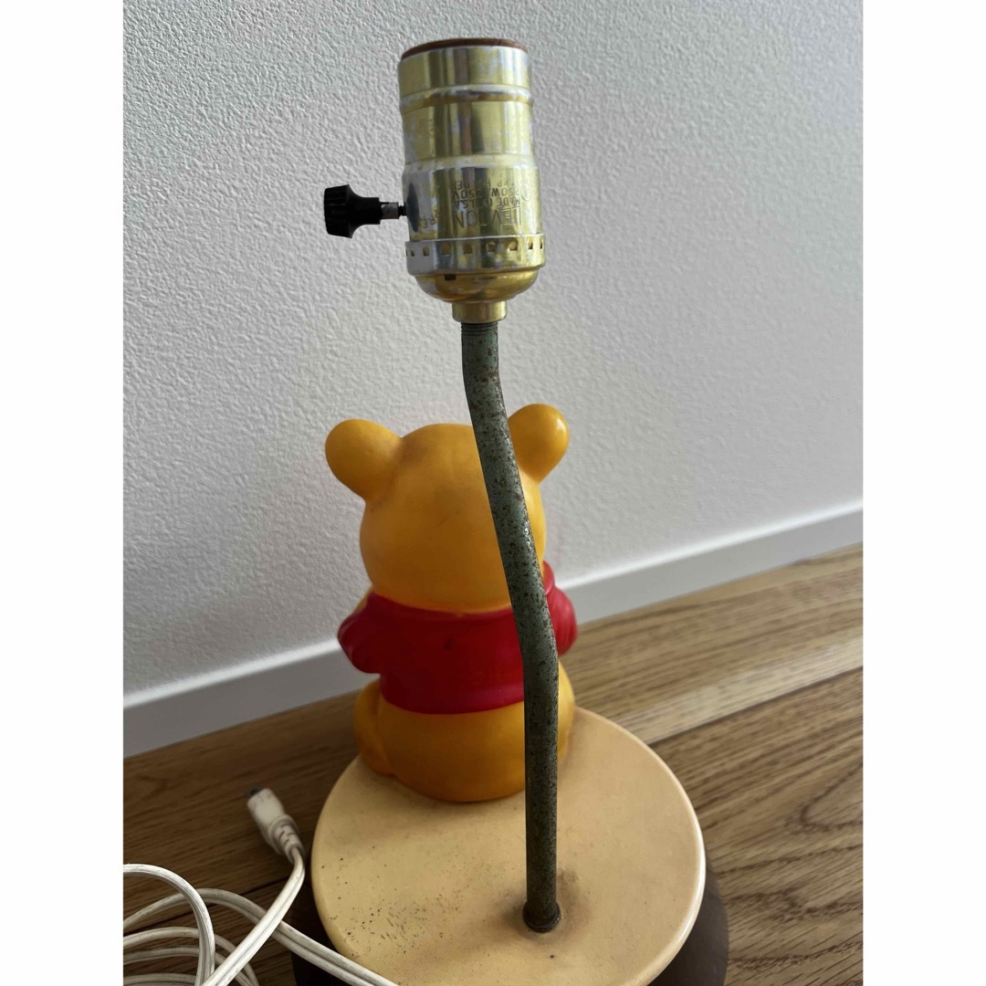 Disney - くまのプーさん ランプ 照明 アンティーク ヴィンテージの