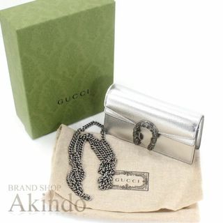 GUCCI - 【新品】グッチ チェーンショルダー ッグ スーパーミニバッグ