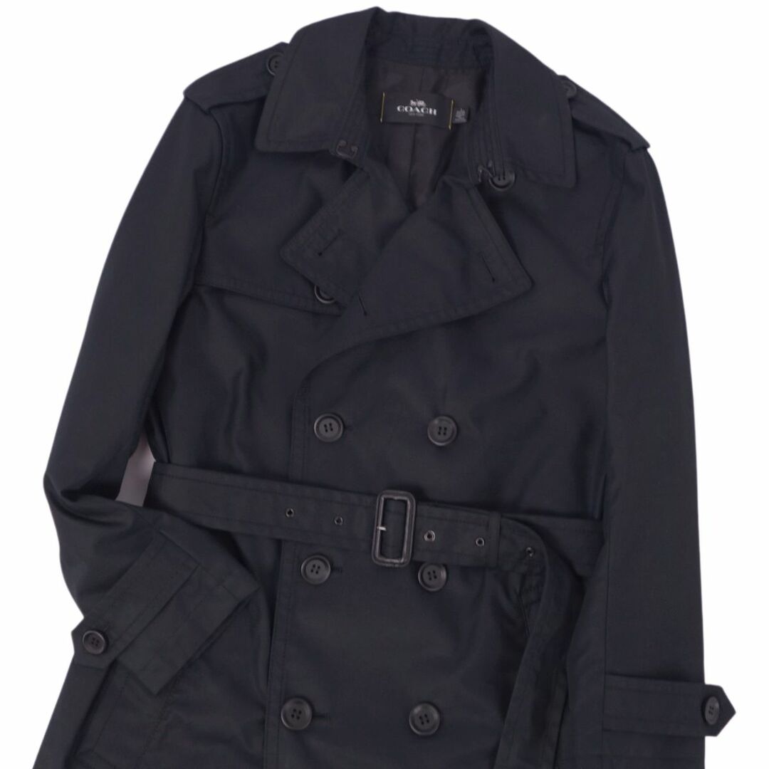 COACH - 美品 コーチ COACH コットン トレンチコート ベルト付き 無地