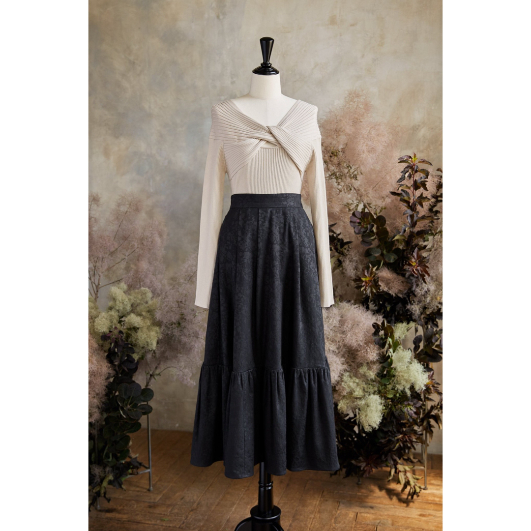 Her lip to - herlipto Floral Jacquard Volume Skirtの通販 by いち's