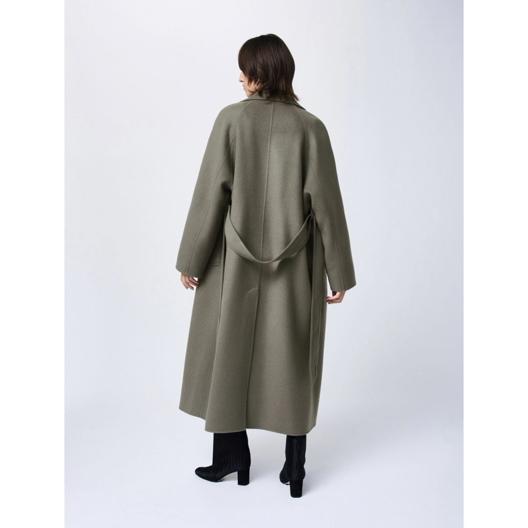 STUNNING LURE - STUNNING LURE rスプリットラグランロングコートの