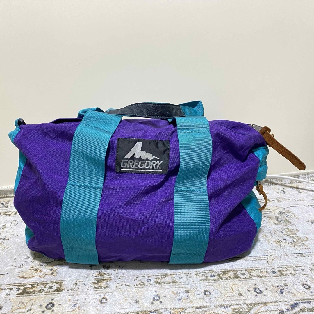 Gregory - 旧ロゴ Gregory グレゴリー ボストンバック ブルー×パープル