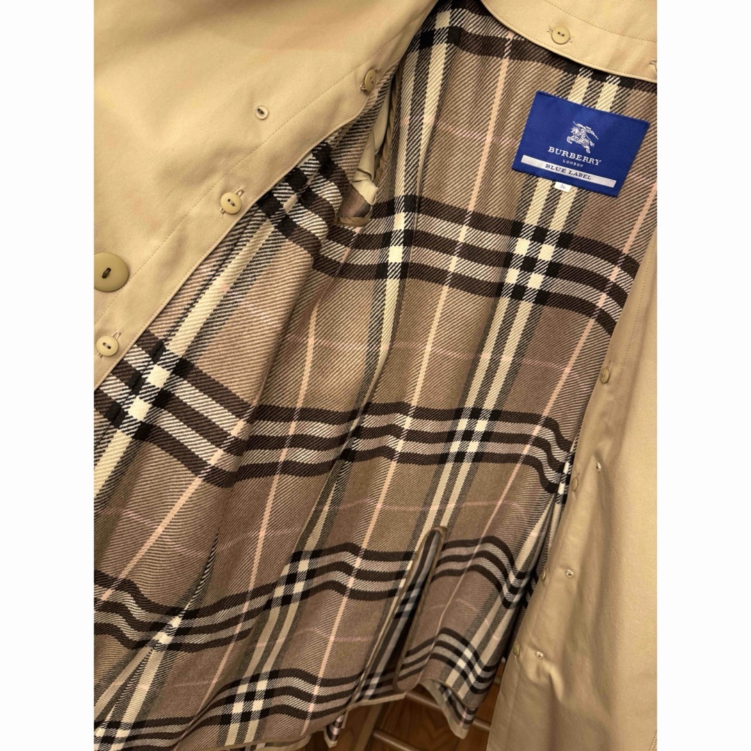 BURBERRY BLUE LABEL - 美品 バーバリー ブルーレーベル トレンチ